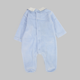 Velvet Long-Sleeved Baby Footie - Ourkids - Bumber