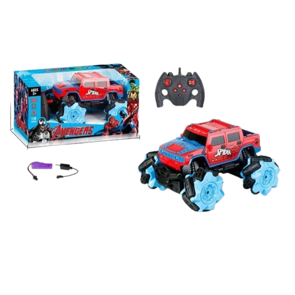 RC Avengers Spider-Man 4x4 Stunt Car