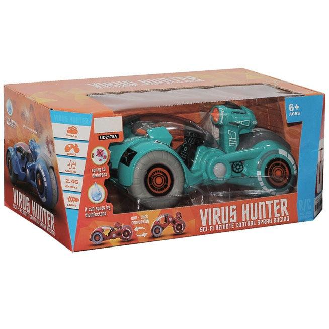 Virus Hunter R/C Motorcycle Blue - Ourkids - OKO