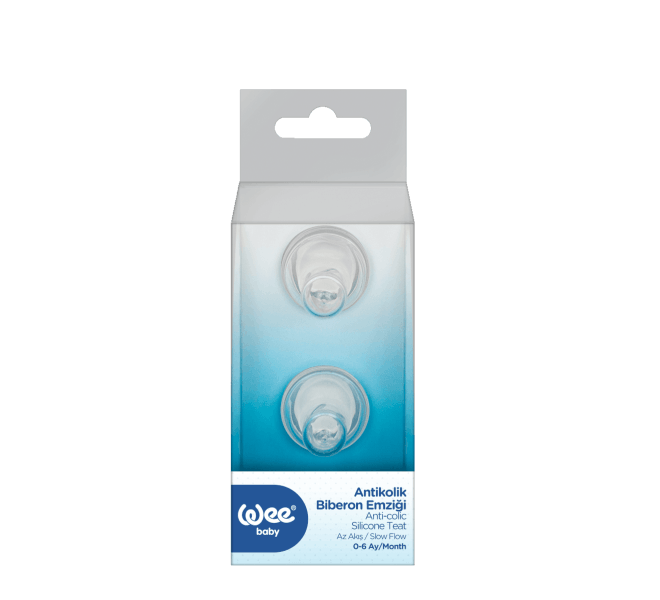 Wee Baby Anti-colic Silicone Teat 18M - Ourkids - Wee Baby