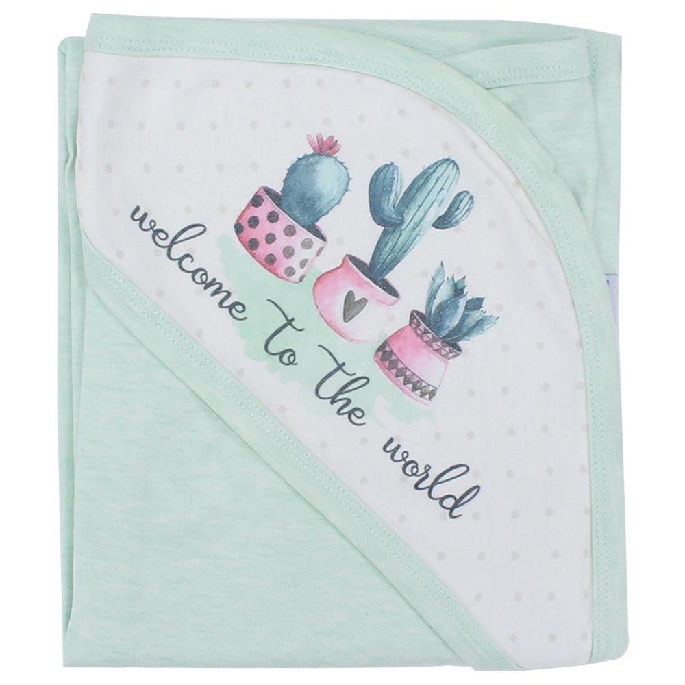 "Welcome To The World" Baby Blanket - Ourkids - Berceau