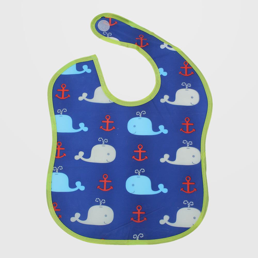 Whales Bib - Ourkids - Bella Bambino