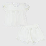 White 2-Piece Outfit Set - Ourkids - Playmore