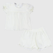 White 2-Piece Outfit Set - Ourkids - Playmore