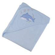 Baby Hooded Towel - Dolphin Design