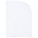 White Baby Hooded Towel (Baby Elephant) - Ourkids - Al Sayad