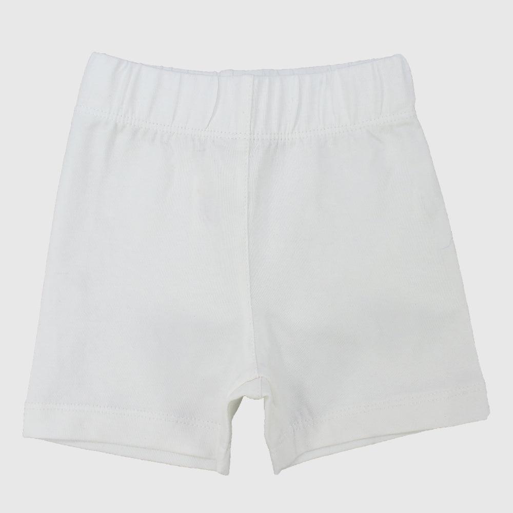 White Comfy Shorts - Ourkids - Ourkids