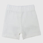 White Comfy Shorts - Ourkids - Ourkids