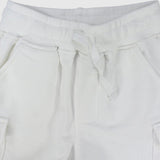 White Comfy Shorts - Ourkids - Playmore