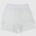 White Comfy Shorts - Ourkids - Playmore