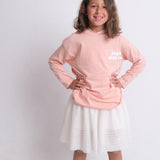 White Dotted Ruffled Skirt - Ourkids - Playmore