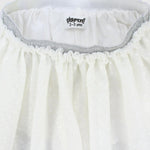 White Dotted Ruffled Skirt - Ourkids - Playmore