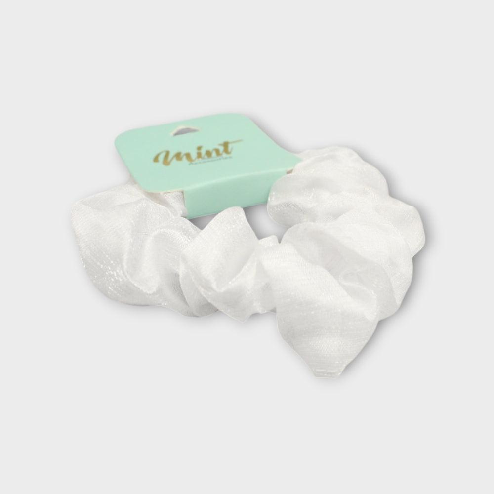 White Hair Scrunchy - Ourkids - MINT