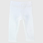 White Plain Leggings - Ourkids - Playmore