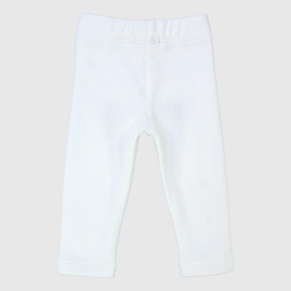 White Plain Leggings - Ourkids - Playmore