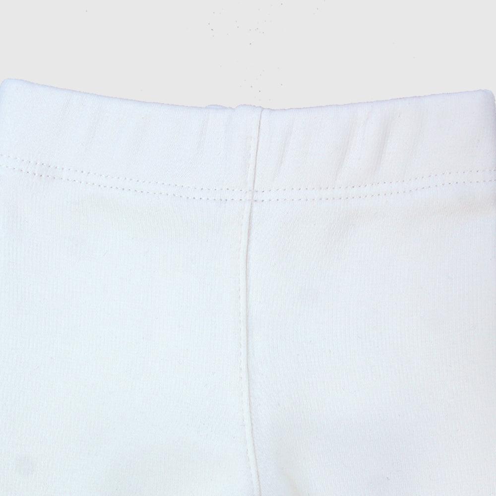 White Plain Leggings - Ourkids - Playmore