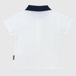 White Polo Shirt - Ourkids - Pompelo