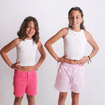 White Ribbed Tank Top - Ourkids - Playmore