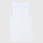 White Ribbed Tank Top - Ourkids - Playmore