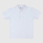 White Short-Sleeved Polo Shirt - Ourkids - Ourkids