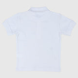 White Short-Sleeved Polo Shirt - Ourkids - Ourkids