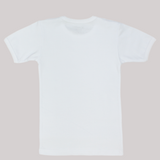 White Short-Sleeved Undershirt - Ourkids - Papillion