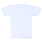 White Short-Sleeved Undershirt - Ourkids - Papillion