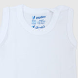 White Sleeveless Bodysuit - Ourkids - Papillion