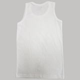 White Sleeveless Undershirt - Ourkids - Papillion