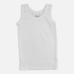 White Sleeveless Undershirt - Ourkids - Papillion