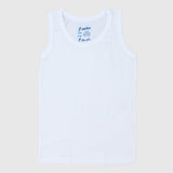 White Sleeveless Undershirt - Ourkids - Papillion