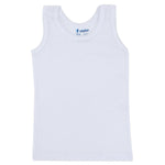 White Sleeveless Undershirt - Ourkids - Papillion