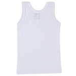 White Sleeveless Undershirt - Ourkids - Papillion