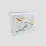 White Transparent Lunch Box - Ourkids - TWK