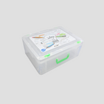 White Transparent Lunch Box - Ourkids - TWK