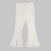 White Wide-Leg Leggings - Ourkids - Playmore