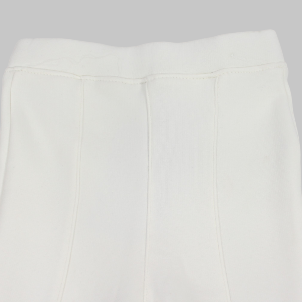 White Wide-Leg Leggings - Ourkids - Playmore