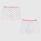 White/Pink Panties (Pack Of 2) - Ourkids - Rosso