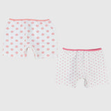 White/Pink Panties (Pack Of 2) - Ourkids - Rosso