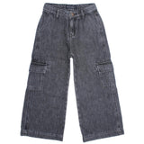 Wide-Leg Cargo Jeans - Ourkids - Solang