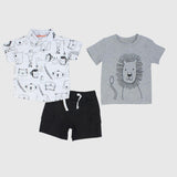 Wild Animals 3 Piece Outfit Set - Ourkids - Carter's