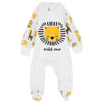 Wild Lion Baby Footie - Ourkids - JOKY