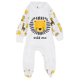 Wild Lion Baby Footie - Ourkids - JOKY