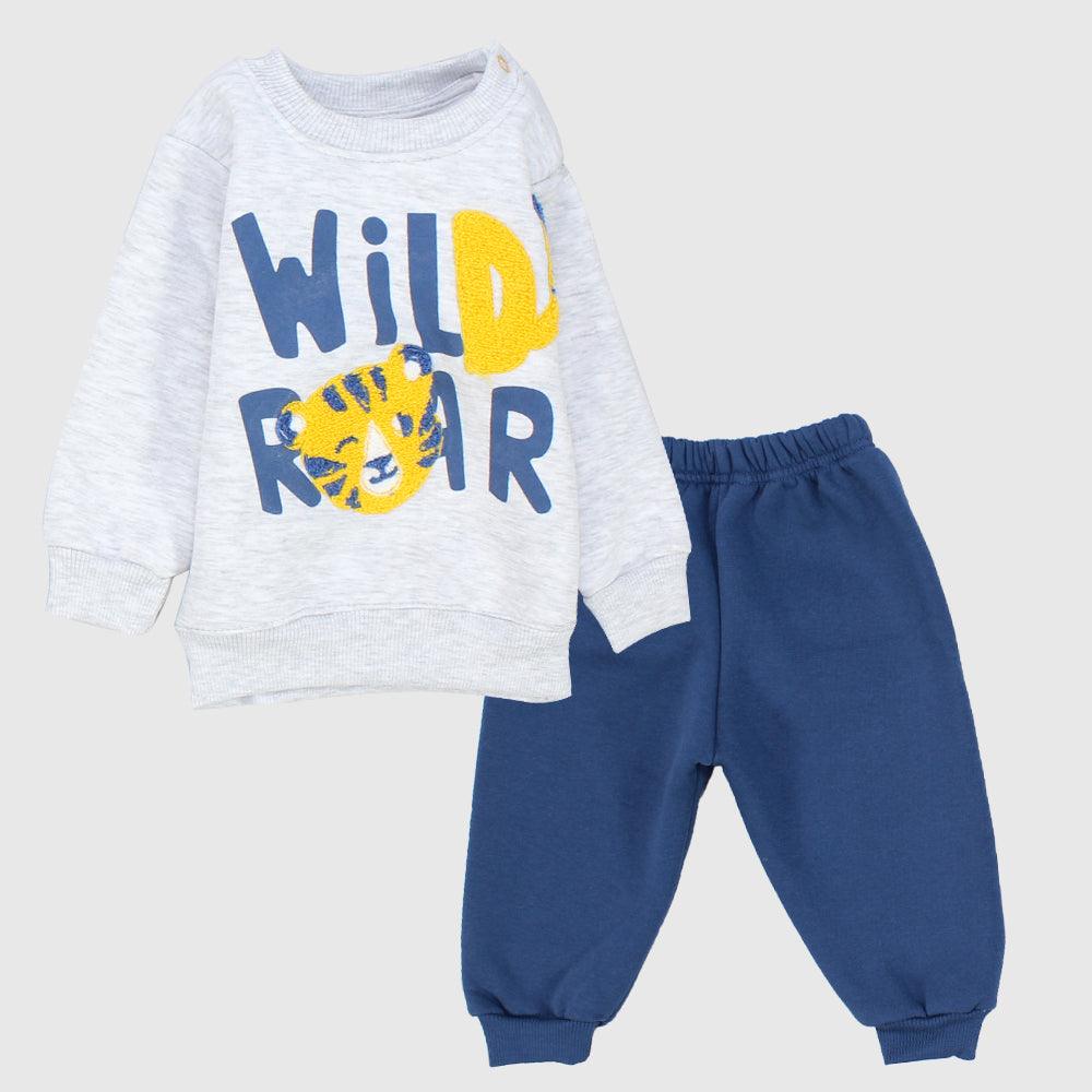 Wild Roar Long-Sleeved Fleeced Pajama - Ourkids - JOKY