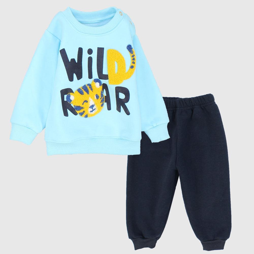 Wild Roar Long-Sleeved Fleeced Pajama - Ourkids - JOKY