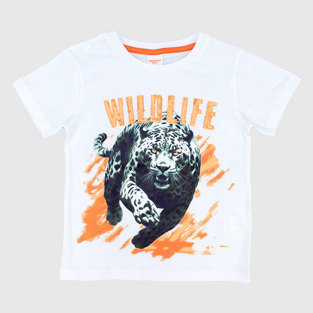 Wildlife Short-Sleeved T-shirt - Ourkids - Quokka