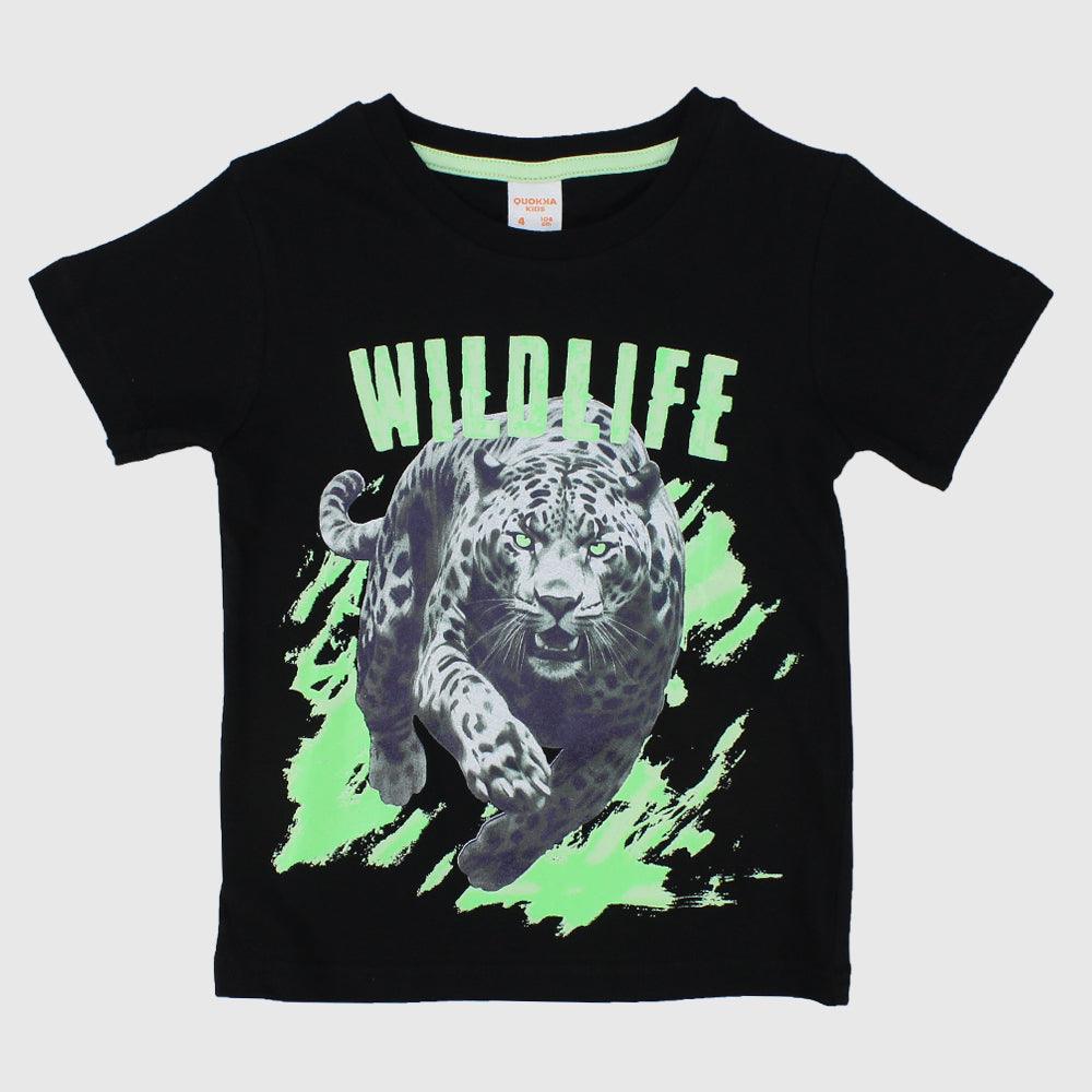 Wildlife Short-Sleeved T-shirt - Ourkids - Quokka