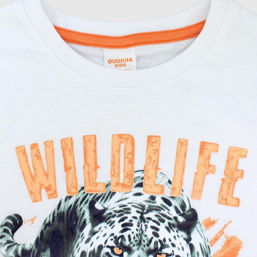 Wildlife Short-Sleeved T-shirt - Ourkids - Quokka