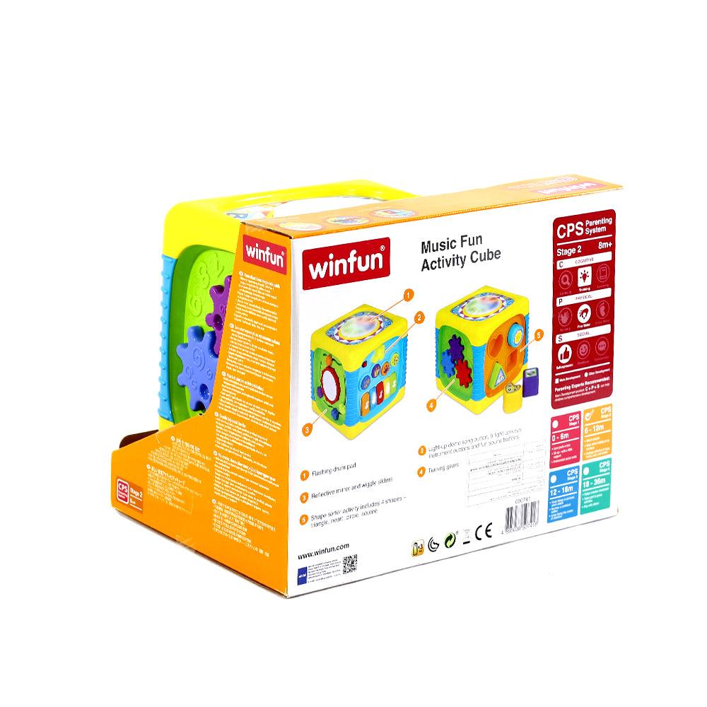 WinFun Music Fun Activity Cube - Ourkids - Shumee