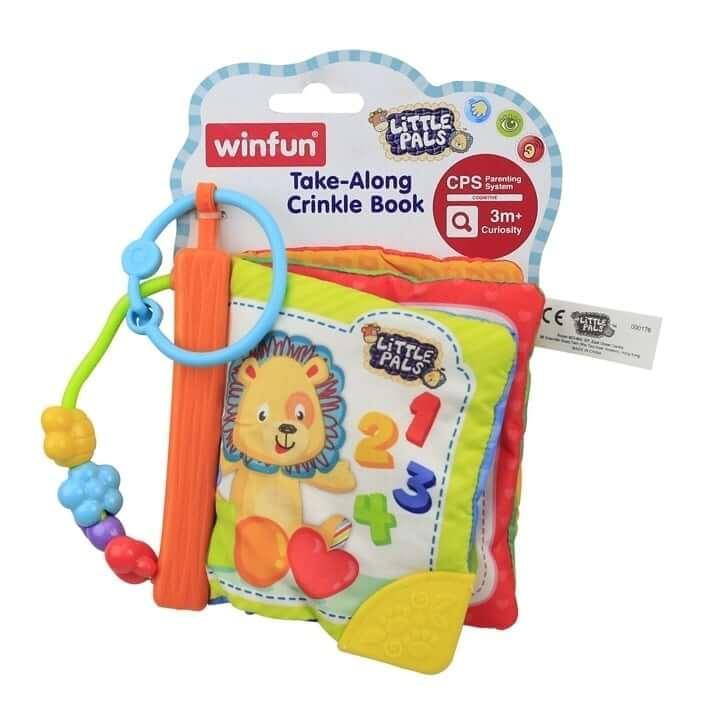 Winfun Take Along Crinkle Educational Book - Ourkids - Winfun